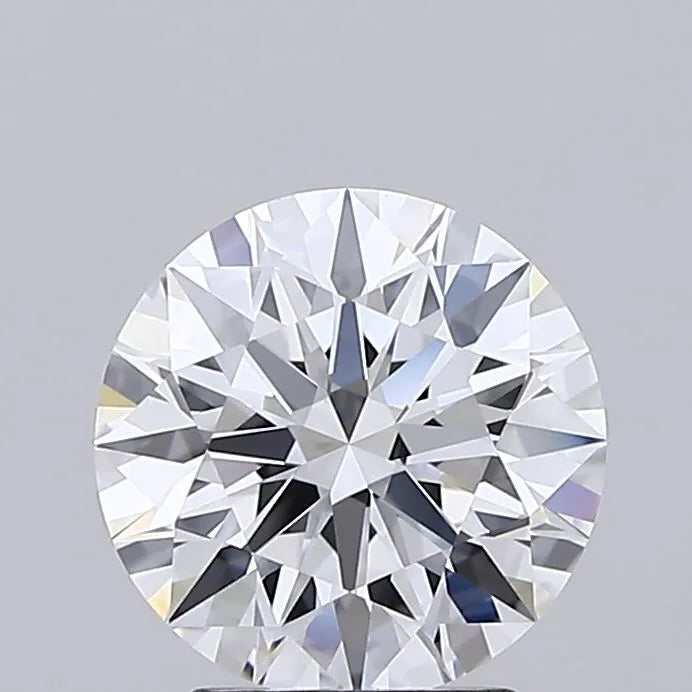 2.45ct Round Lab Grown Diamond (Colour E, Clarity IF, Cut ID, IGI Certified)
