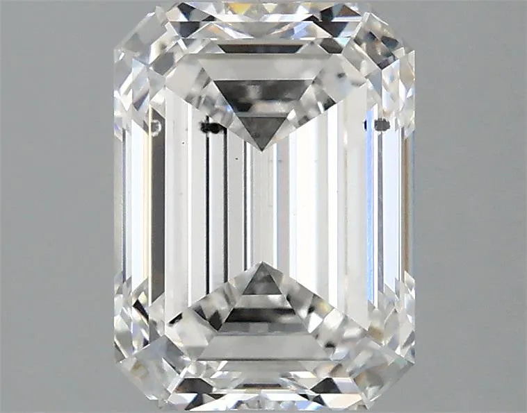 2.46ct Emerald Lab Grown Diamond (Colour E, Clarity SI1, IGI Certified)