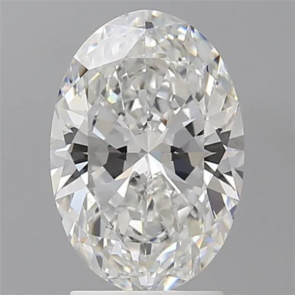 2.46ct Oval Lab Grown Diamond (Colour E, Clarity VVS2, IGI Certified)