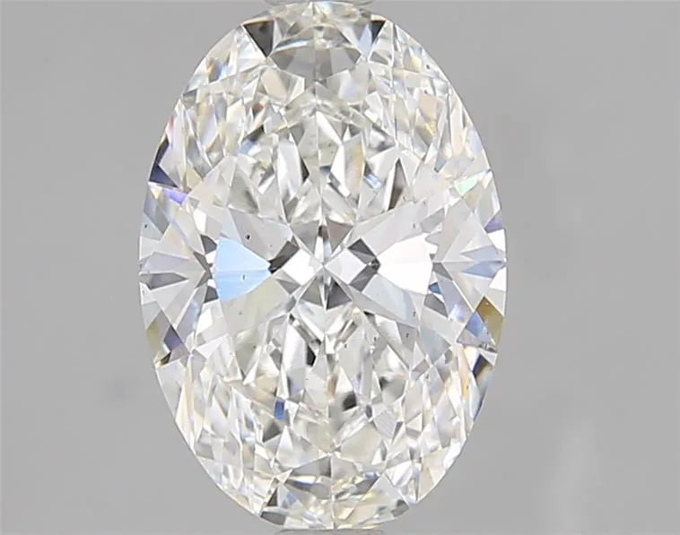 2.46ct Oval Lab Grown Diamond (Colour F, Clarity VS2, IGI Certified)
