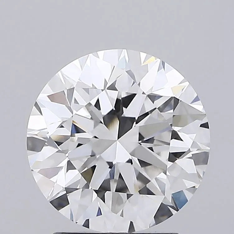 2.46ct Round Lab Grown Diamond (Colour G, Clarity VVS2, Cut EX, IGI Certified)
