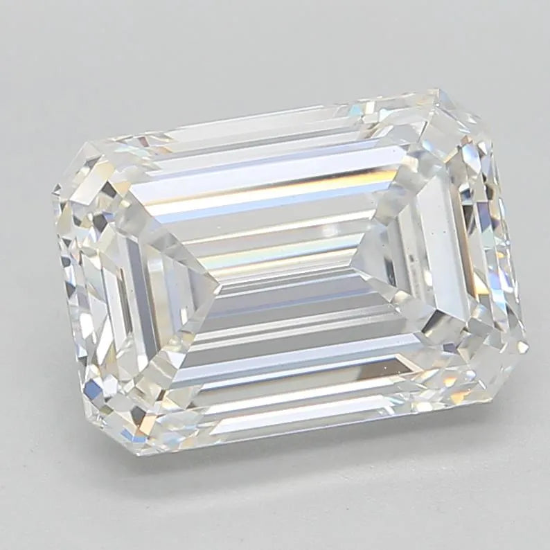 2.47ct Emerald Lab Grown Diamond (Colour G, Clarity VS1, IGI Certified)