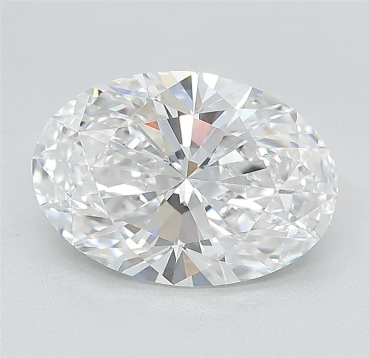 2.49ct Oval Lab Grown Diamond (Colour D, Clarity IF, Cut EX, IGI Certified)