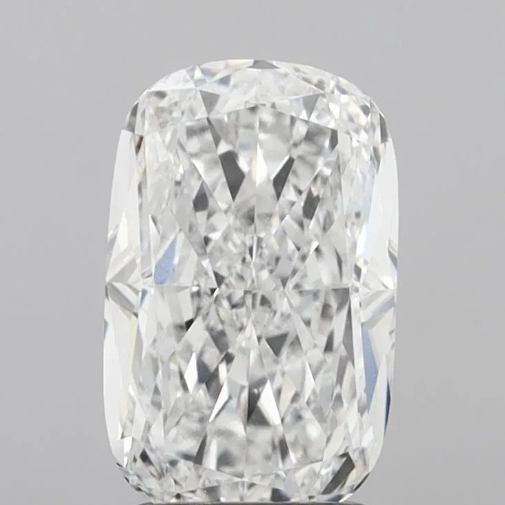 2.50ct Cushion modified Lab Grown Diamond (Colour D, Clarity VVS1, IGI Certified)
