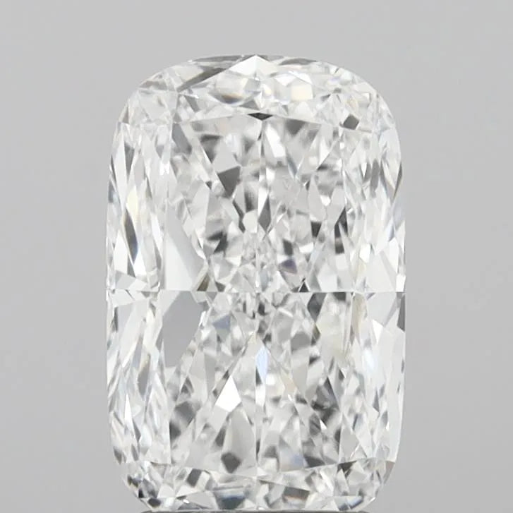 2.50ct Cushion modified Lab Grown Diamond (Colour D, Clarity VVS1, IGI Certified)