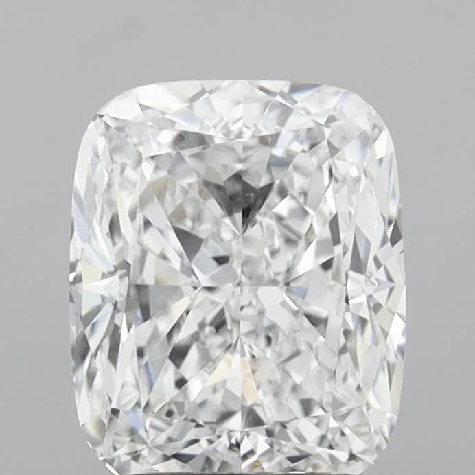 2.50ct Cushion modified Lab Grown Diamond (Colour D, Clarity VVS2, IGI Certified)