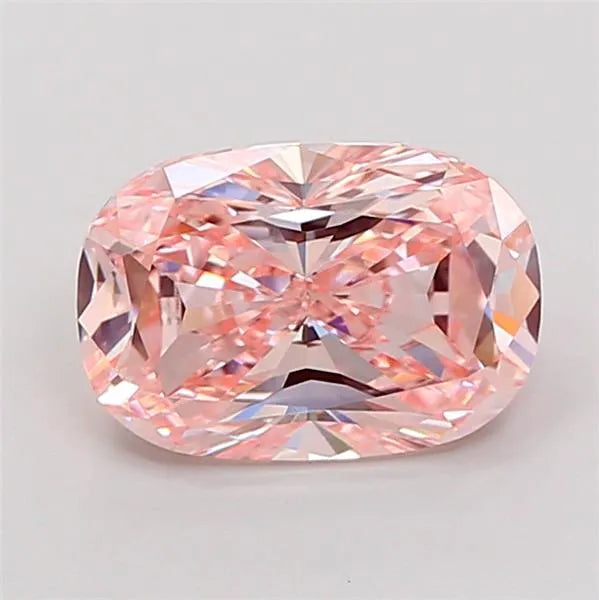 2.50ct Cushion modified Lab Grown Diamond (Colour Fancy Intense Pink, Clarity VVS2, IGI Certified)