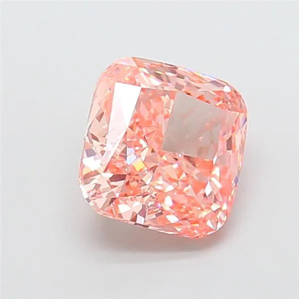2.50ct Cushion modified Lab Grown Diamond (Colour Fancy Vivid Pink, Clarity VS1, IGI Certified)