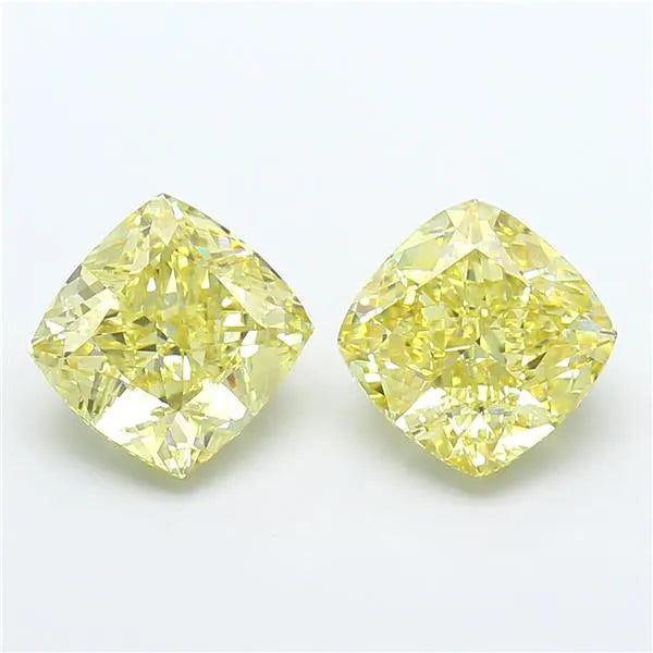 2.50ct Cushion modified Lab Grown Diamond (Colour Fancy Yellow, Clarity VS1, IGI Certified)