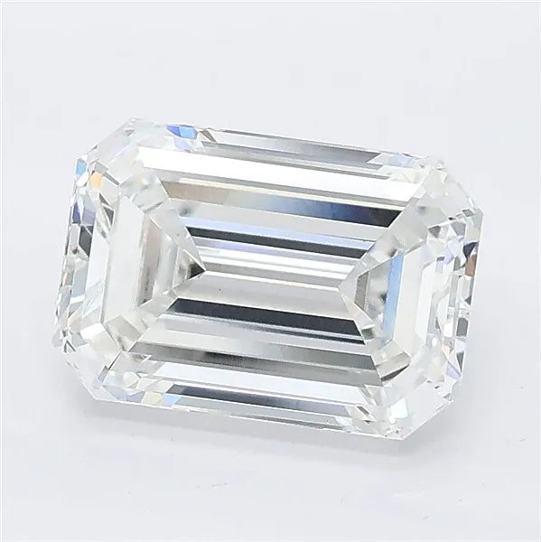 2.50ct Emerald Lab Grown Diamond (Colour E, Clarity VVS2, IGI Certified)
