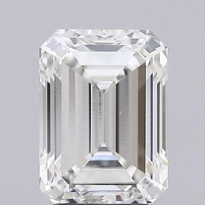 2.50ct Emerald Lab Grown Diamond (Colour F, Clarity VS1, IGI Certified)