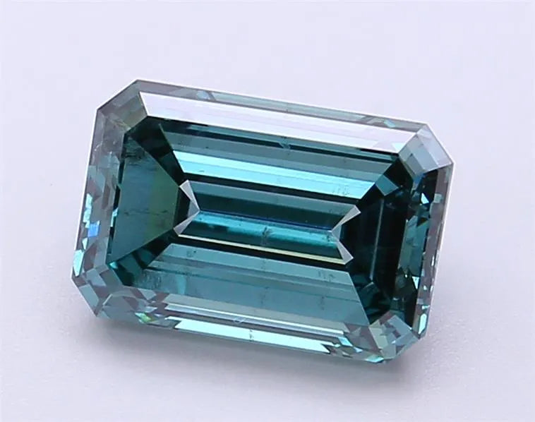 2.50ct Emerald Lab Grown Diamond (Colour Fancy Vivid Green, Clarity SI1, IGI Certified)