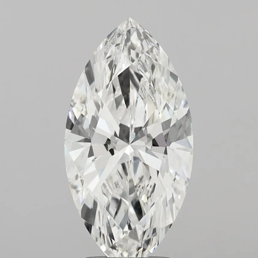 2.50ct Marquise Lab Grown Diamond (Colour E, Clarity VVS2, IGI Certified)