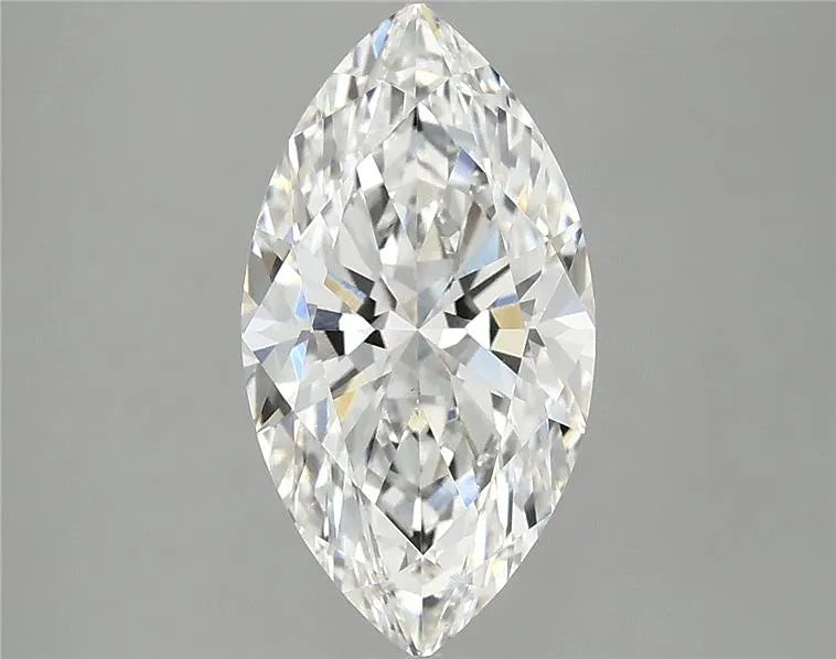 2.50ct Marquise Lab Grown Diamond (Colour F, Clarity VS1, IGI Certified)
