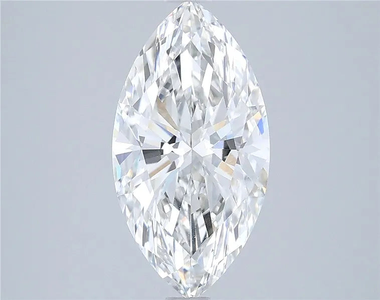 2.50ct Marquise Lab Grown Diamond (Colour F, Clarity VVS2, IGI Certified)