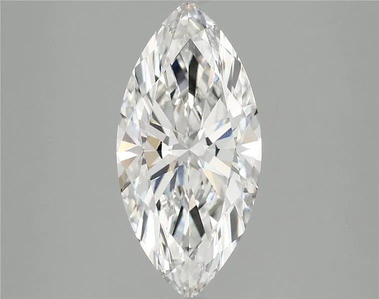 2.50ct Marquise Lab Grown Diamond (Colour F, Clarity VVS2, IGI Certified)