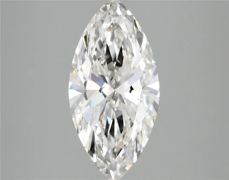 2.50ct Marquise Lab Grown Diamond (Colour F, Clarity VVS2, IGI Certified)