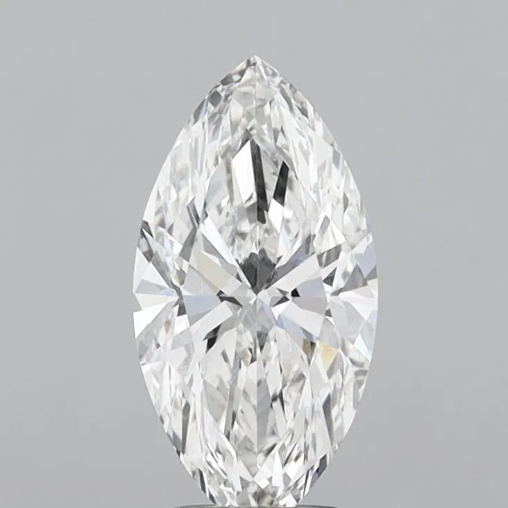 2.50ct Marquise Lab Grown Diamond (Colour F, Clarity VVS2, IGI Certified)