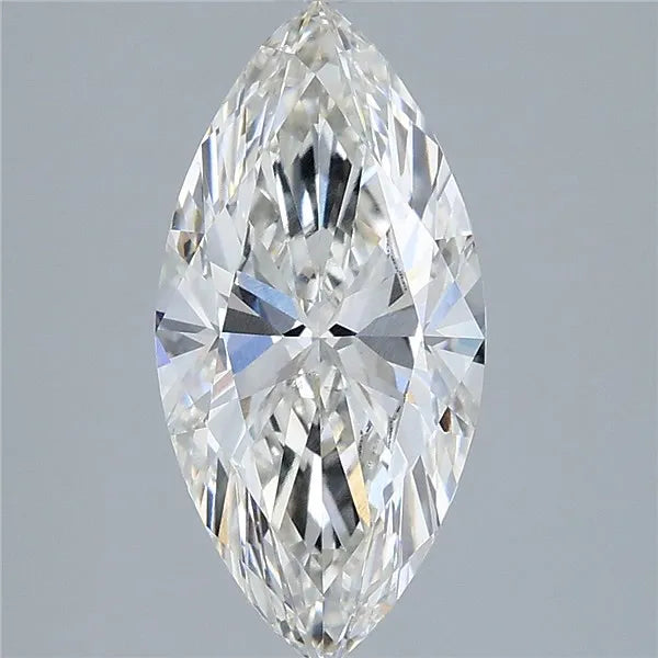 2.50ct Marquise Lab Grown Diamond (Colour G, Clarity VS2, IGI Certified)
