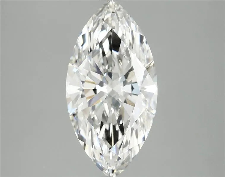 2.50ct Marquise Lab Grown Diamond (Colour G, Clarity VVS2, IGI Certified)