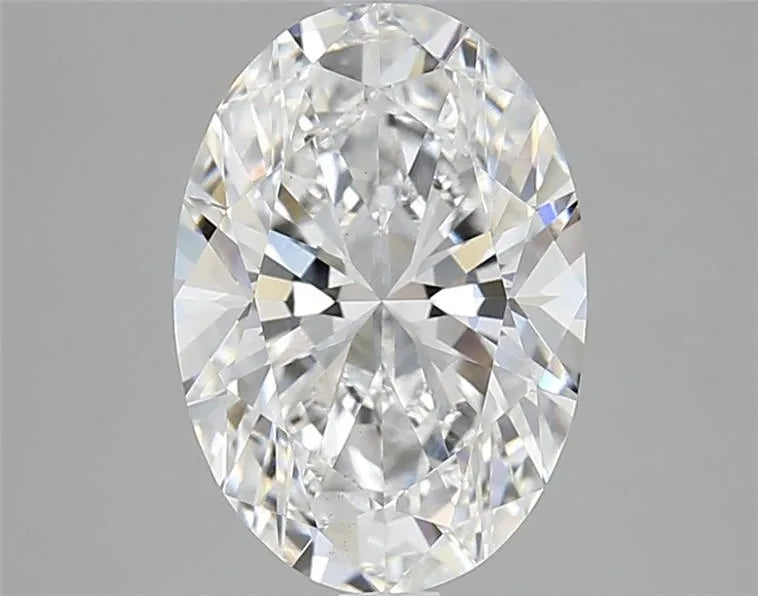 2.50ct Oval Lab Grown Diamond (Colour D, Clarity VS1, IGI Certified)