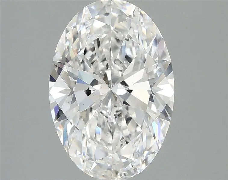 2.50ct Oval Lab Grown Diamond (Colour D, Clarity VS2, IGI Certified)