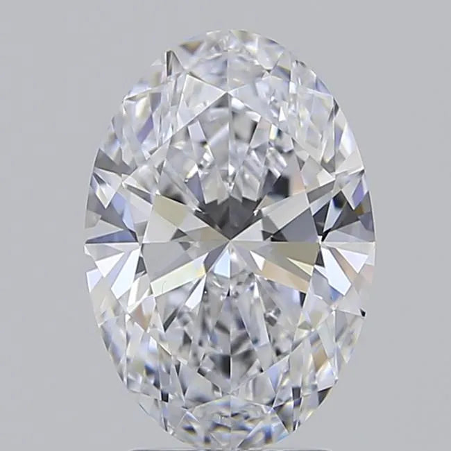 2.50ct Oval Lab Grown Diamond (Colour D, Clarity VVS1, Cut EX, GIA Certified)
