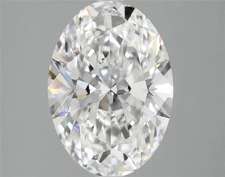 2.50ct Oval Lab Grown Diamond (Colour D, Clarity VVS2, IGI Certified)
