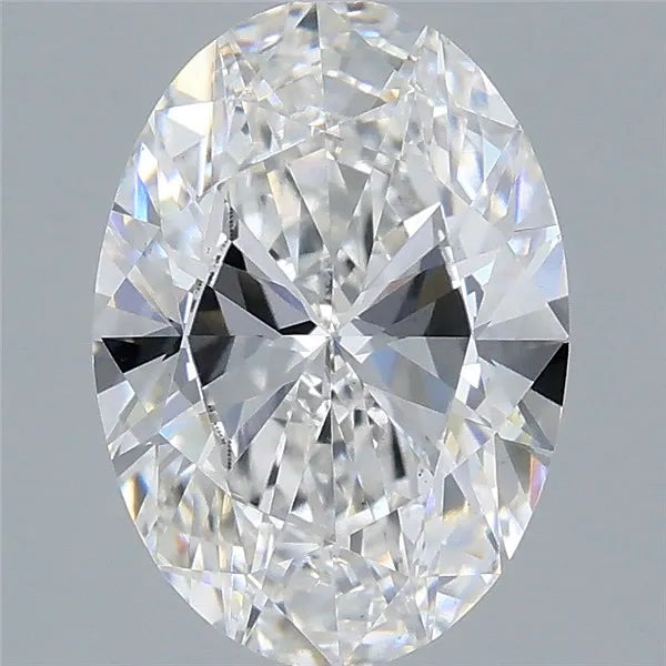 2.50ct Oval Lab Grown Diamond (Colour E, Clarity VS1, IGI Certified)