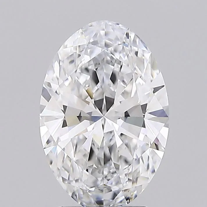 2.50ct Oval Lab Grown Diamond (Colour E, Clarity VVS1, IGI Certified)