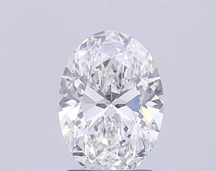 2.50ct Oval Lab Grown Diamond (Colour E, Clarity VVS2, IGI Certified)