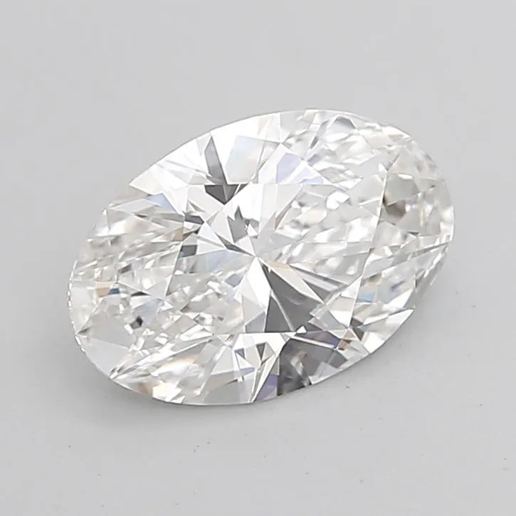 2.50ct Oval Lab Grown Diamond (Colour E, Clarity VVS2, IGI Certified)