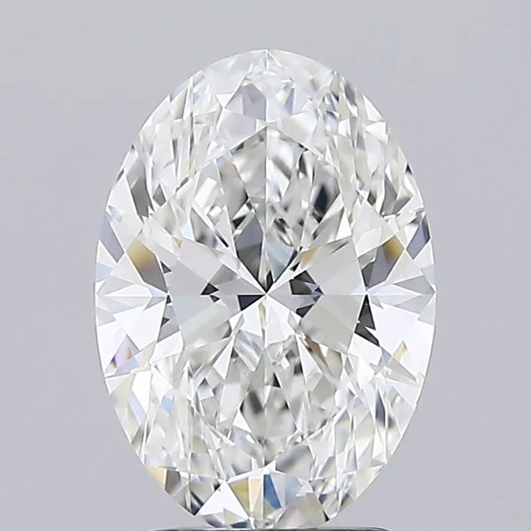 2.50ct Oval Lab Grown Diamond (Colour F, Clarity VVS1, IGI Certified)