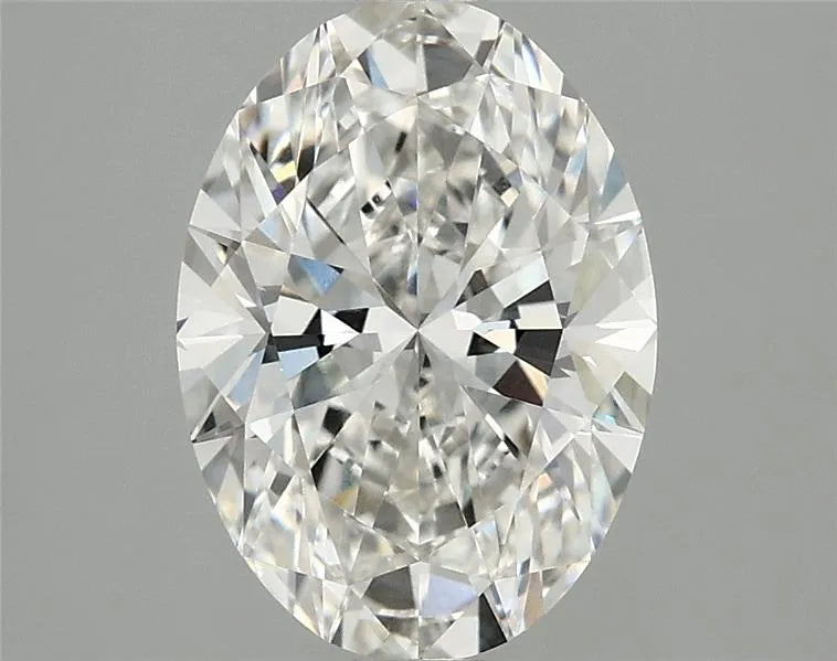 2.50ct Oval Lab Grown Diamond (Colour F, Clarity VVS2, IGI Certified)