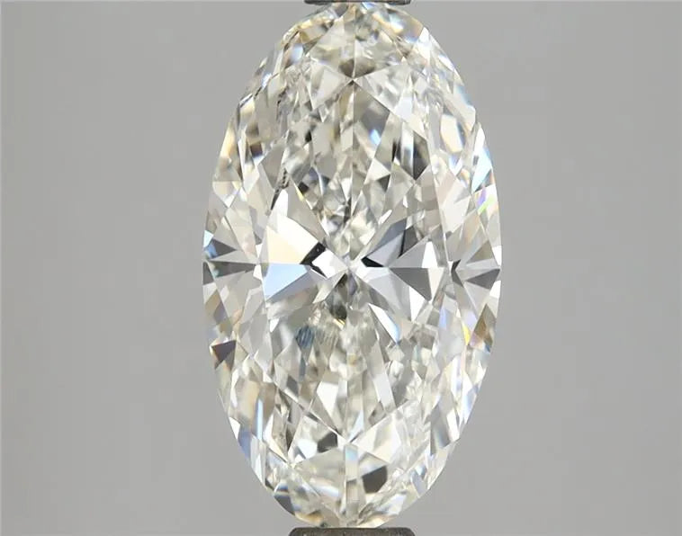 2.50ct Oval Lab Grown Diamond (Colour G, Clarity VVS2, IGI Certified)