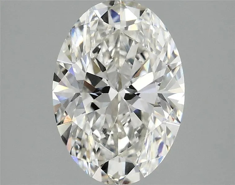 2.50ct Oval Lab Grown Diamond (Colour G, Clarity VVS2, IGI Certified)