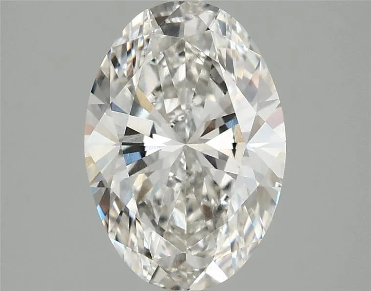 2.50ct Oval Lab Grown Diamond (Colour G, Clarity VVS2, IGI Certified)