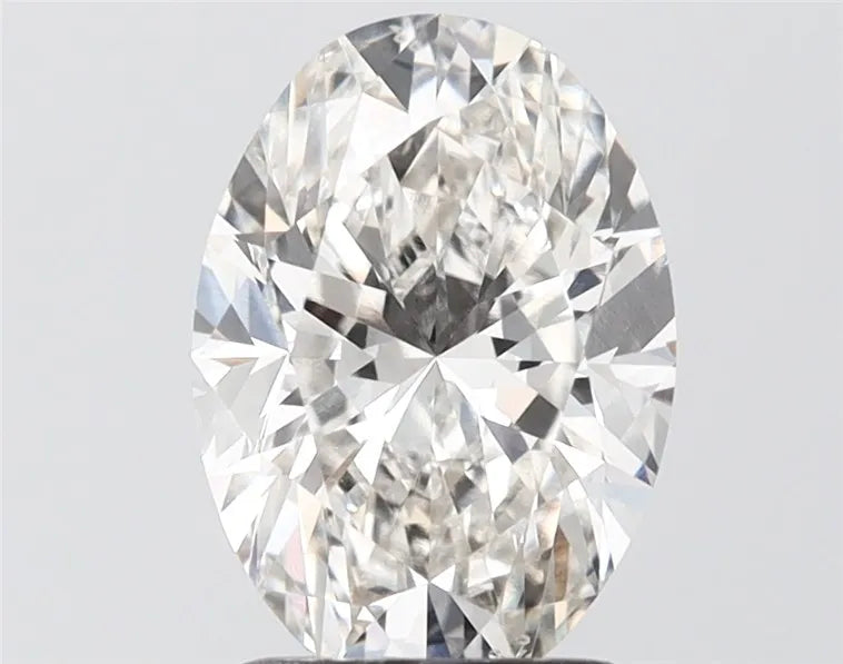 2.50ct Oval Lab Grown Diamond (Colour H, Clarity VS2, IGI Certified)