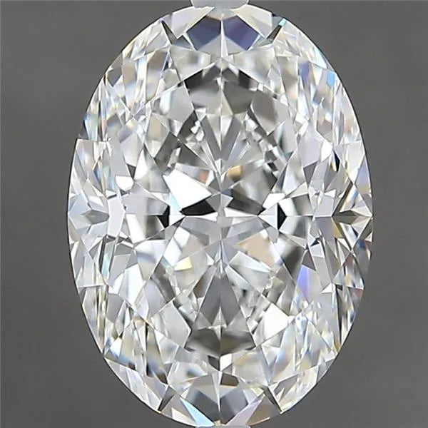 2.50ct Oval Natural Diamond (Colour G, Clarity VVS1, GIA Certified)