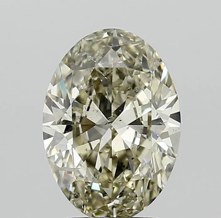 2.50ct Oval Natural Diamond (Colour M, Clarity SI2, Cut VG, IGI Certified)