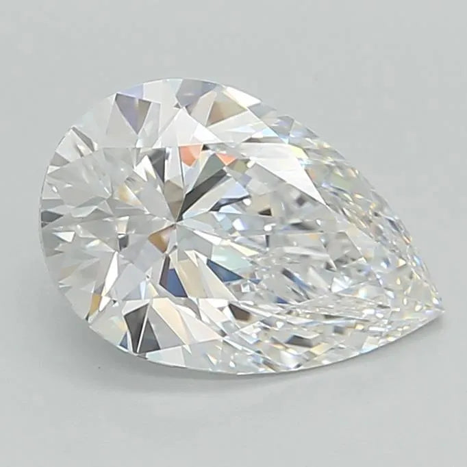 2.50ct Pear Lab Grown Diamond (Colour D, Clarity VVS1, IGI Certified)