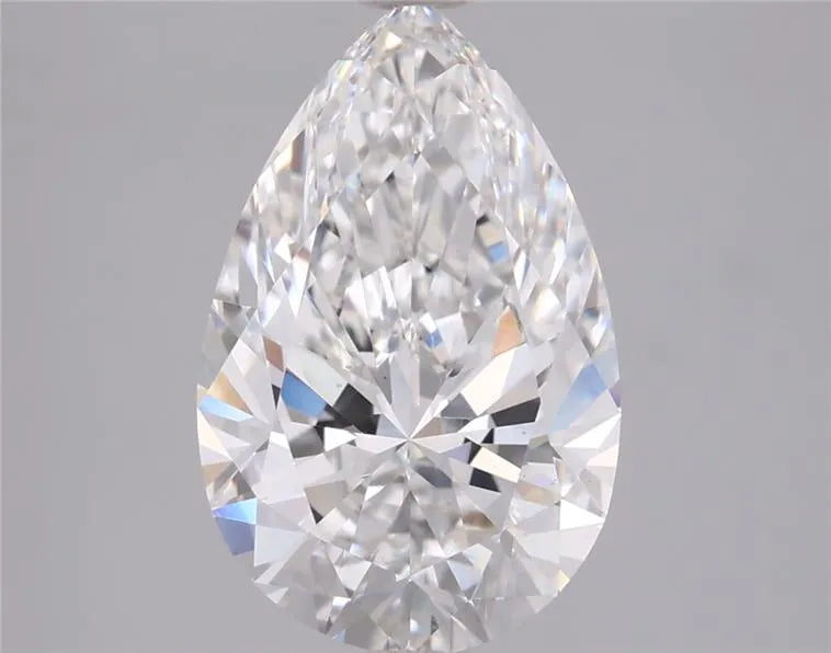 2.50ct Pear Lab Grown Diamond (Colour E, Clarity VS2, IGI Certified)