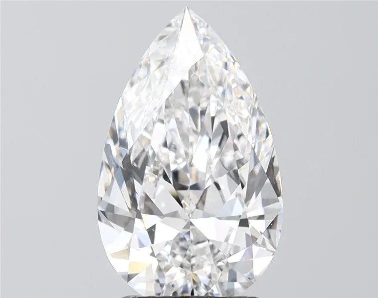 2.50ct Pear Lab Grown Diamond (Colour E, Clarity VVS2, IGI Certified)