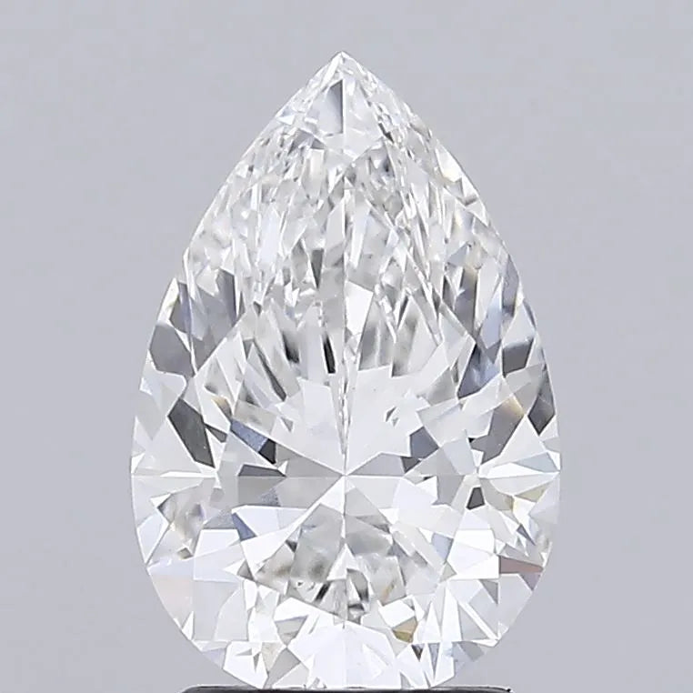2.50ct Pear Lab Grown Diamond (Colour F, Clarity VS1, IGI Certified)