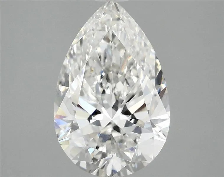 2.50ct Pear Lab Grown Diamond (Colour F, Clarity VS1, IGI Certified)