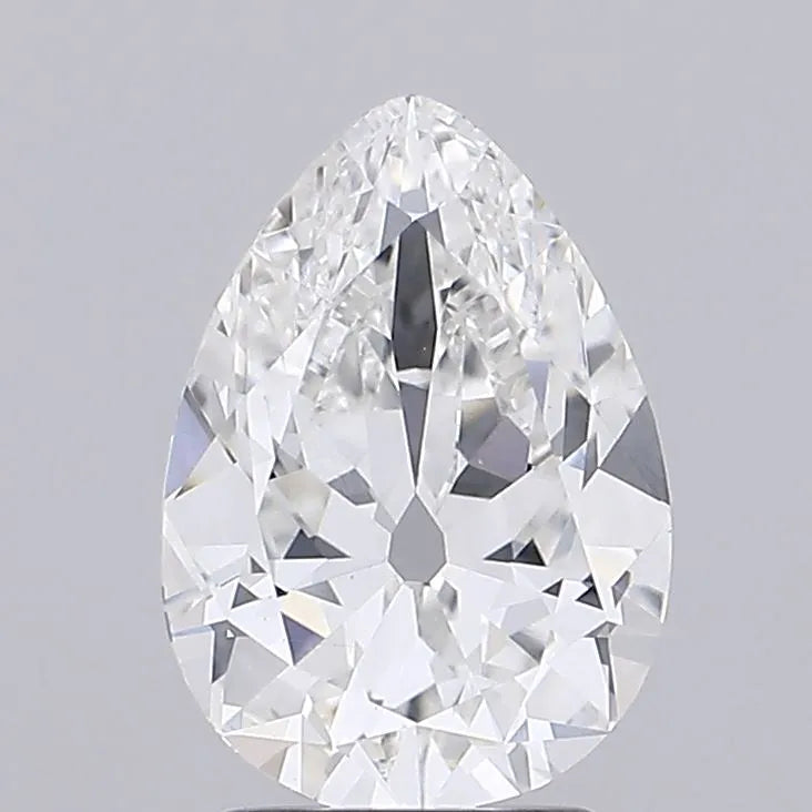 2.50ct Pear Lab Grown Diamond (Colour F, Clarity VVS2, IGI Certified)