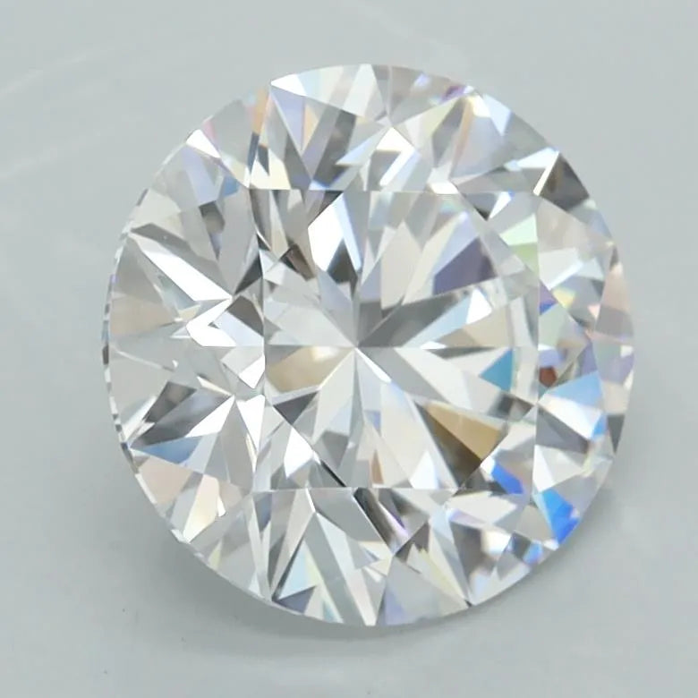 2.50ct Round Lab Grown Diamond (Colour D, Clarity FL, Cut EX, GCAL Certified)