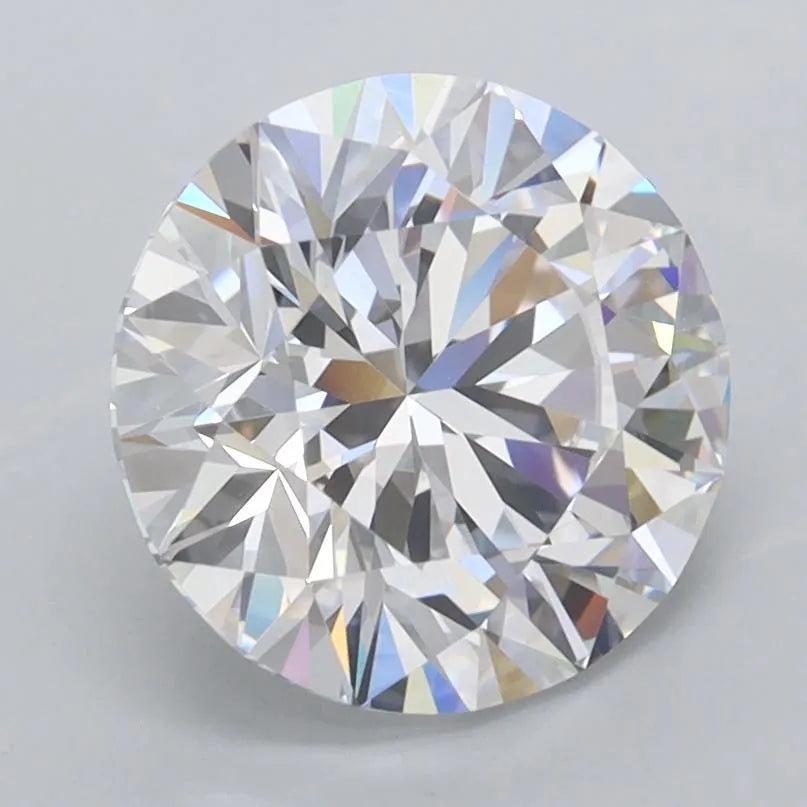 2.50ct Round Lab Grown Diamond (Colour D, Clarity FL, Cut ID, IGI Certified)