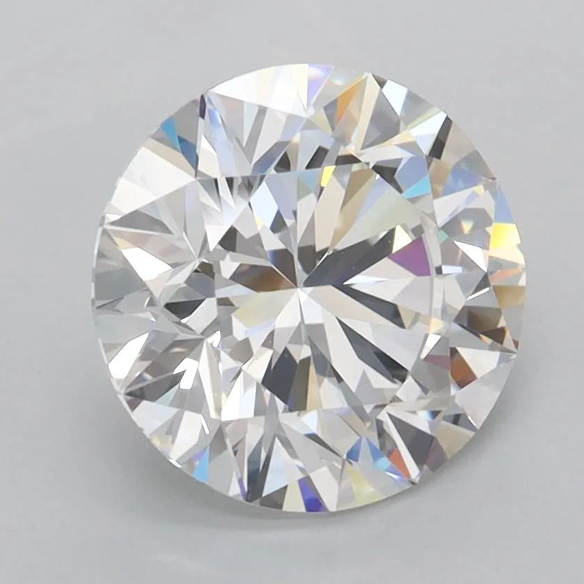 2.50ct Round Lab Grown Diamond (Colour D, Clarity FL, Cut ID, IGI Certified)