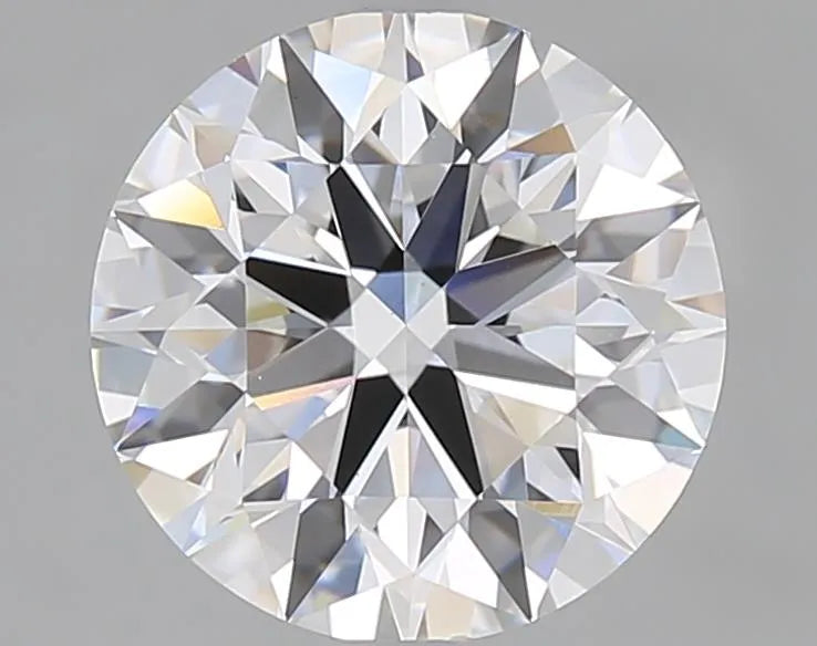 2.50ct Round Lab Grown Diamond (Colour D, Clarity VVS2, Cut ID, IGI Certified)